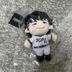 タグ付♪オリックスBuffaloes ぬいぐるみ キーチェーン21 山崎颯一郎