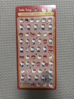 あ*様 ボンボンドロップシール キティ レッド　ミニ mini サンリオ 正規品