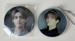 SEVENTEEN エスクプス 缶バッジ アクリルキーホルダー