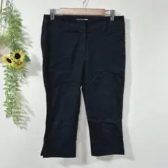 【c2679】☘️NATURAL BEAUTY BASIC カジュアルパンツ 黒