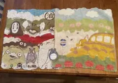 千と千尋の神隠し　ジブリ　トトロ　ネコバス　タオルハンカチ　二枚セット