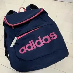 adidas アディダス　ネイビーピンク　リュック