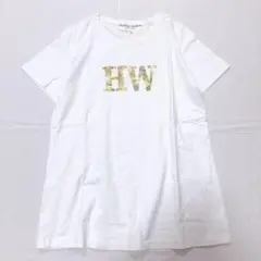 【美品】ハンティングワールド　ロゴTシャツ　HW 半袖カットソーのサムネイル