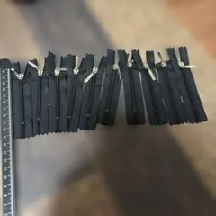 黒 ファスナー まとめ売り