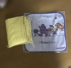 2026 マクドナルド福袋 保冷バッグ黄色＋ハンドタオル紫 セット