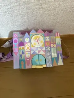ディズニー　イッツァスモールワールド　ポップコーンバケット