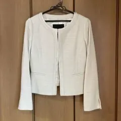 UNTITLED ホワイトツイードジャケット