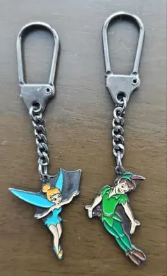 ティンカーベル＆ピーターパン キーホルダー