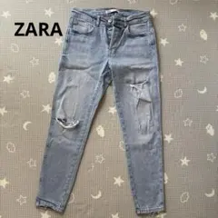 ZARA ダメージジーンズ