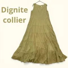 Dignite collier ディニテコリエ ワンピース ロング フレア