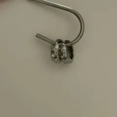 ココクラッシュ ピアス シルバー クリップキャッチ - メルカリ