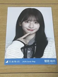 乃木坂46 生写真 Lucky Bag シャツワンピース ヨリ 菅原咲月