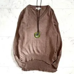 美品 ビーミングバイビームス カシミヤ アンゴラ混 ハイゲージ ニット セーター