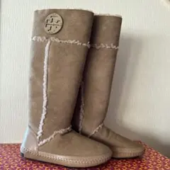 トリーバーチ　ムートンロングブーツ