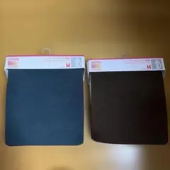 ユニクロ　ヒートテック　タートルネックT 長袖　2枚セット　M