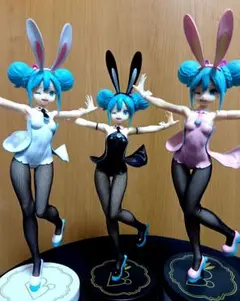 初音ミク バニーガールフィギュアセット 特別企画】【あみあみ展示撮り下ろし】クールなバニー姿が