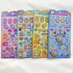 【国内正規品♪】おぱんちゅうさぎ んぽちゃむ うるちゅるPOPシール 4種セット