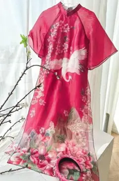 アオザイ　Mサイズ