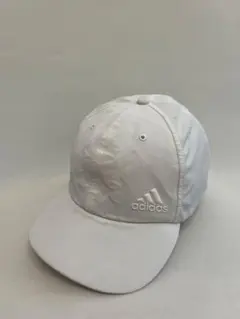 【adidas】　スポーツ　ホワイト　キャップ　ランニング　スポーツ
