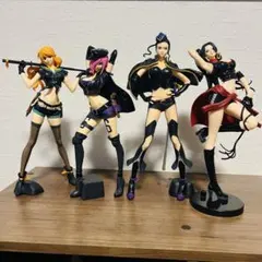 ワンピース　フラッグダイアモンドシップ4体セット