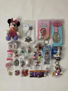 ディズニー　ミニー　キーホルダー　まとめ売り