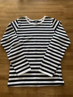 marimekko キッズ　ボーダーTシャツ　長袖