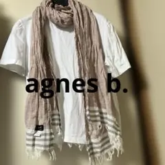 agnes b. 麻、コットン他　ストールのサムネイル