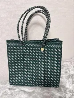 銀座ヨシノヤ○パイソンレザー ○イントレチャートバッグ メッシュ 蛇