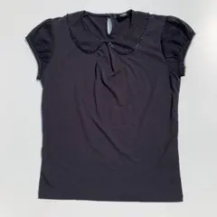 nanette lepore ナネットレポー 半袖カットソー 黒 Sサイズのサムネイル