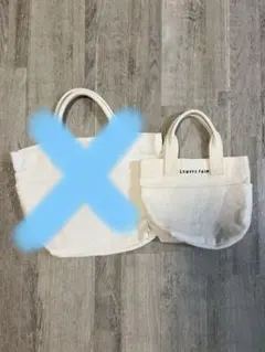 LOWRYS FARMトートバッグ キャンバス生地 ローリーズファーム