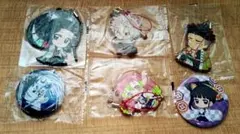 鬼滅の刃 ストラップ 缶バッジセット