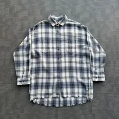 RAG MACHINE ombre check shirtのサムネイル