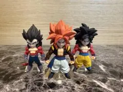 ドラゴンボール　アドバージ　孫悟空4・ベジータ4・ゴジータ4