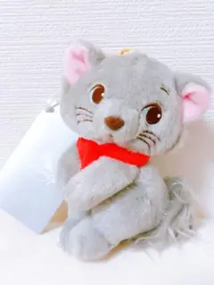 ディズニーストア　ベルリオーズ　ぬいぐるみ　キーホルダー　猫の日　マリー