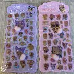 日焼けキティ　クロミ　お尻シール　ボンボンドロップシール