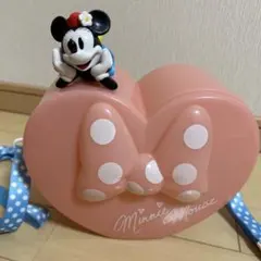 ディズニーランド　ミニーマウス ハート型ポップコーンバケット