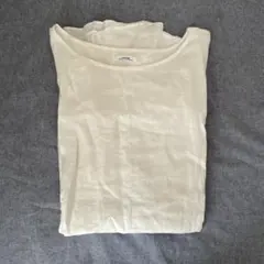【relume】リネン100%_七分丈_ホワイト_JOURNALSTANDARD