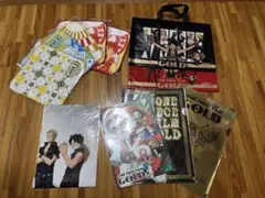 映画　ONE PIECE FILM GOLD グッズセット