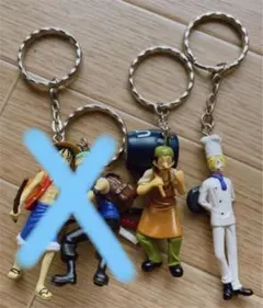 ワンピースキーホルダー2点