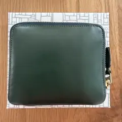 【希少カラー】COMME des GARCONS ラウンドジップ グリーンのサムネイル