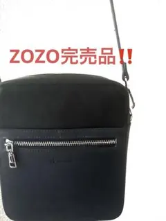 バイカラースクエアボックスショルダーバッグ tk.TAKEO KIKUCHI 紺