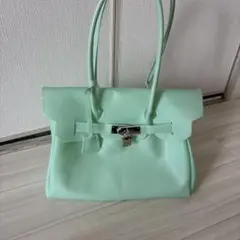 jellybag　ハンドバッグ　ミントグリーンのサムネイル