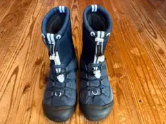 keen キーン スノーブーツ 25.0cm ネイビー 中古