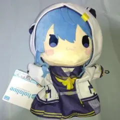 【24時間以内発送】 星街すいせい パペットぬいぐるみ　猫耳パーカー