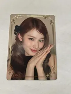 TWICE MISAMO PLAY 箔押し　ラキドロ トレカ　サナ　SANA ①