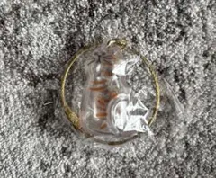 新品未使用品　猫　毛玉収納　メモリアル　キーホルダー