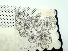 JILLSTUART ジルスチュアート ハンカチ 花柄 ドット スカラップのサムネイル