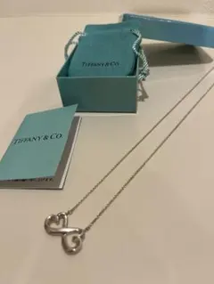 【Tiffany &Co.】ダブルラビングハートネックレス