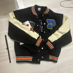 INFLATION スタジャン ブラック Mサイズ