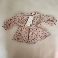 花柄ロンパース・カバーオール 70cm